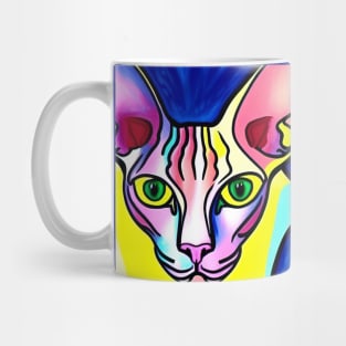 Sphynx Cat - Pop Art Mug